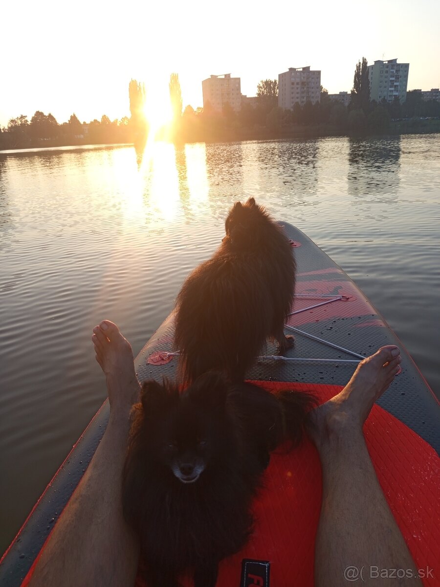 Paddleboard 4osoby cerveno-cierny - 6