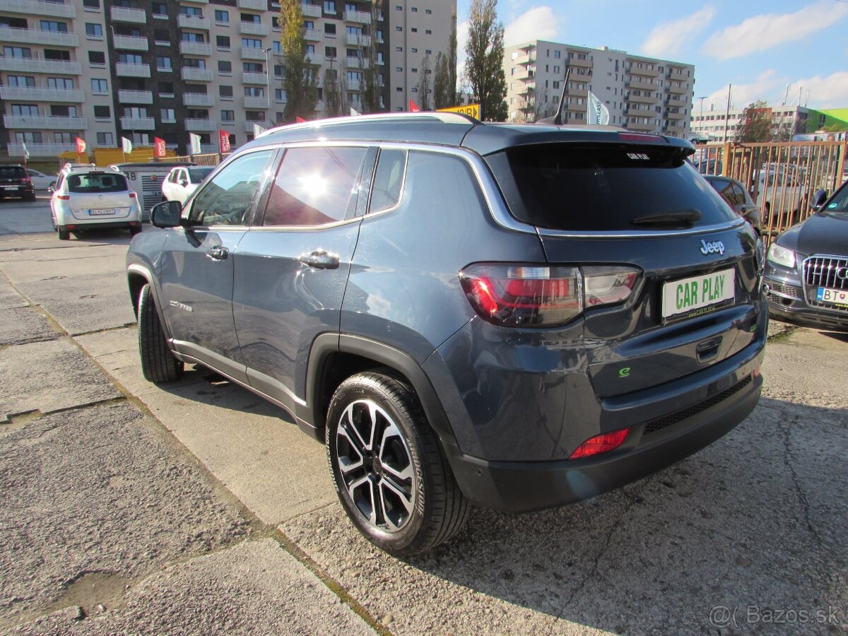 Jeep Compass 1.5 e-Hybrid Limited A7 - vozidlo v záruke +dph - 6