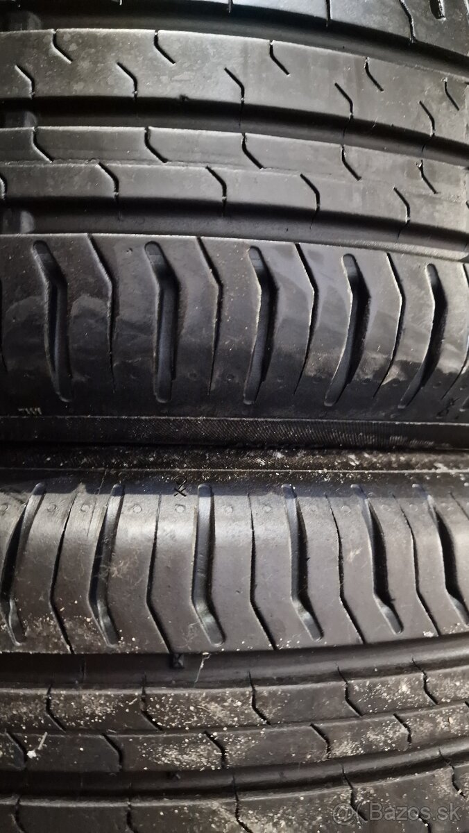 Predám 4ks jazdené letné 175/65r15-84T Continental - 6