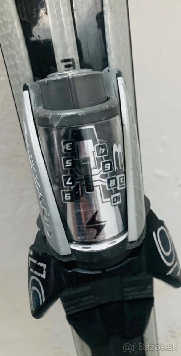 Lyže Blizzard IQON 6.9 (163cm) s viazaním a s palicami - 6