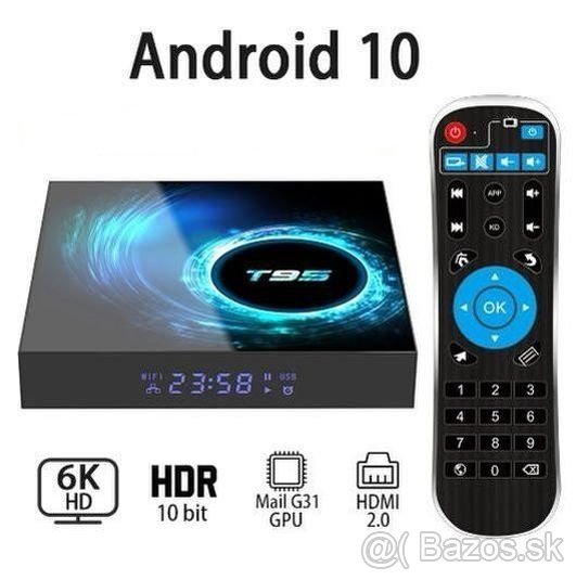 Predám Bezdrôtová mini klávesnica s touchpadom 2,4GHz - 6