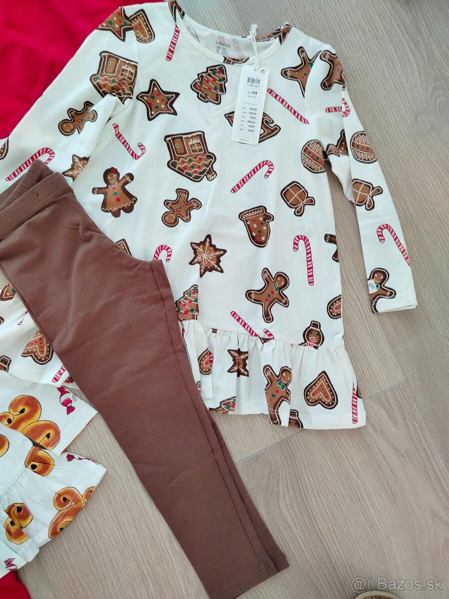 Vianočné šaty a súpravy/ body - 6