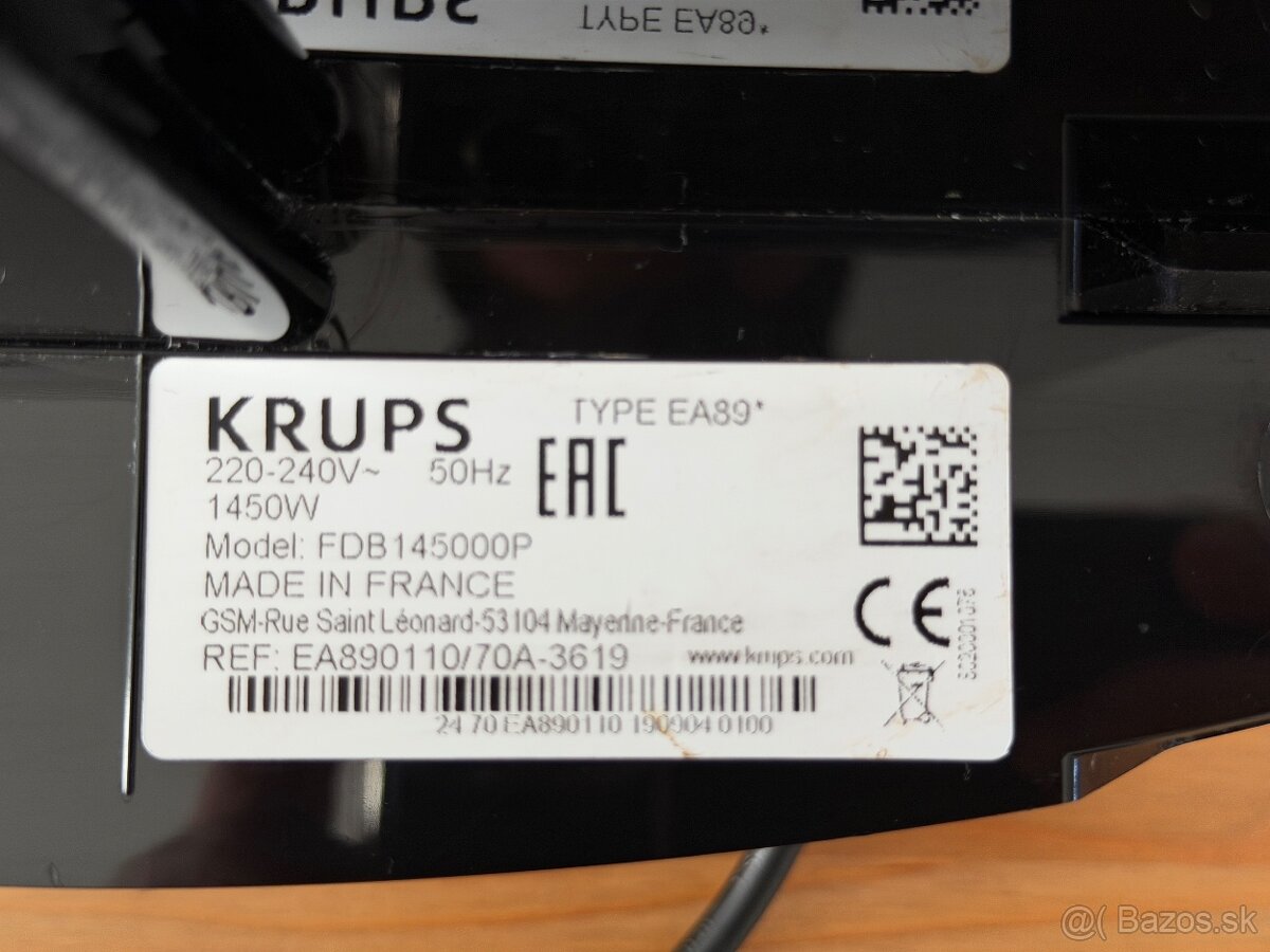 Kavovar Krups FDB145000P - 6