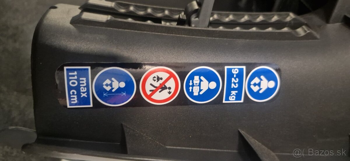 Sedačka THULE RIDE ALONG LITE 2 tmavo šedá - 6