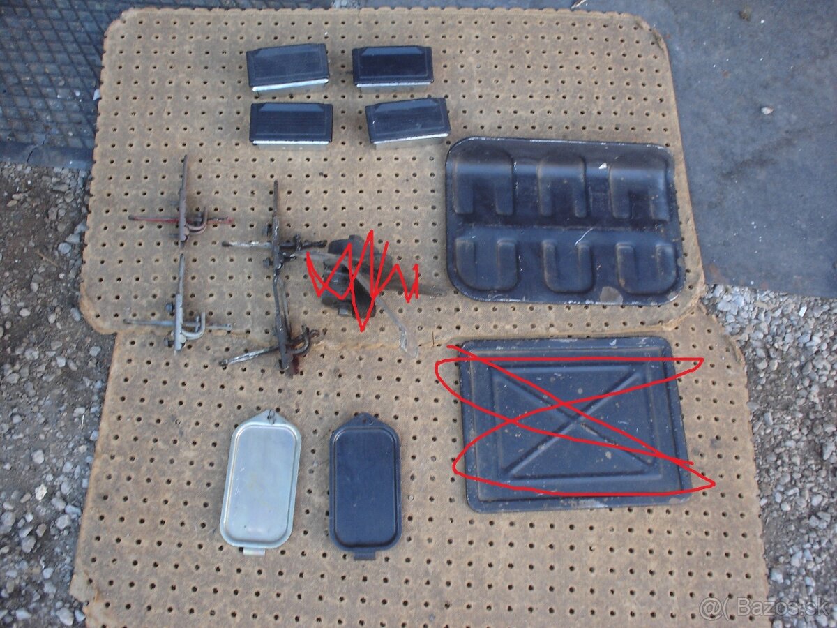 Predam pre skoda 105-120 zamky popolnik zrkadlo spoj valec - 6