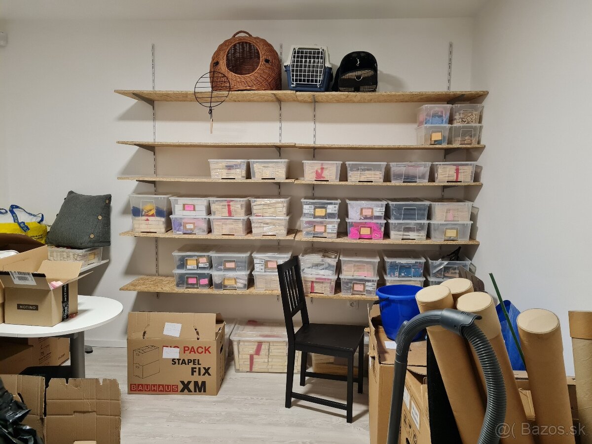 Regálový systém - lišty a konzoly - 6