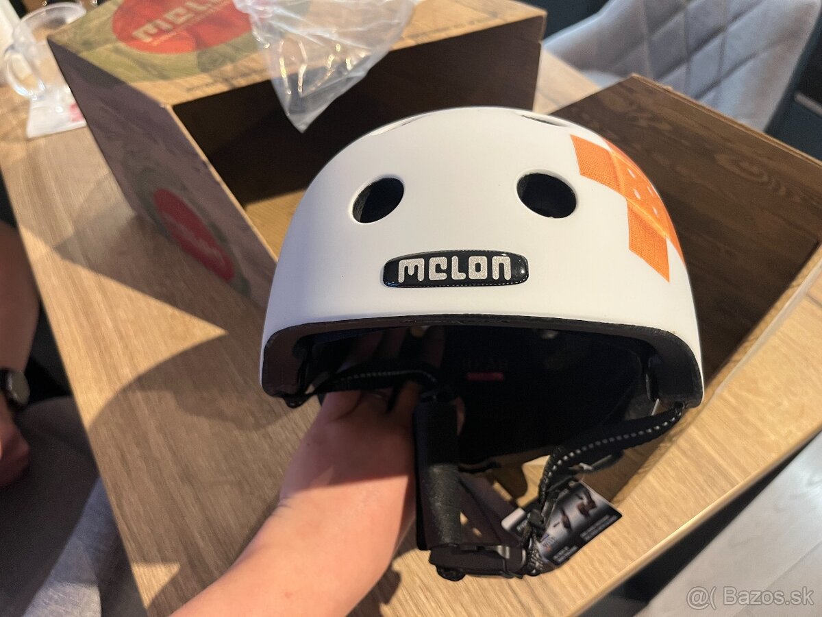 Prilba pre deti Plastered White - Značka Melon - 6