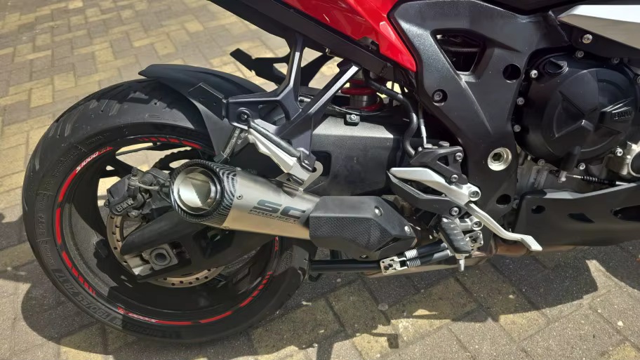 Športový  Nerezový  ladený univerzálny moto výfuk SCProject - 6