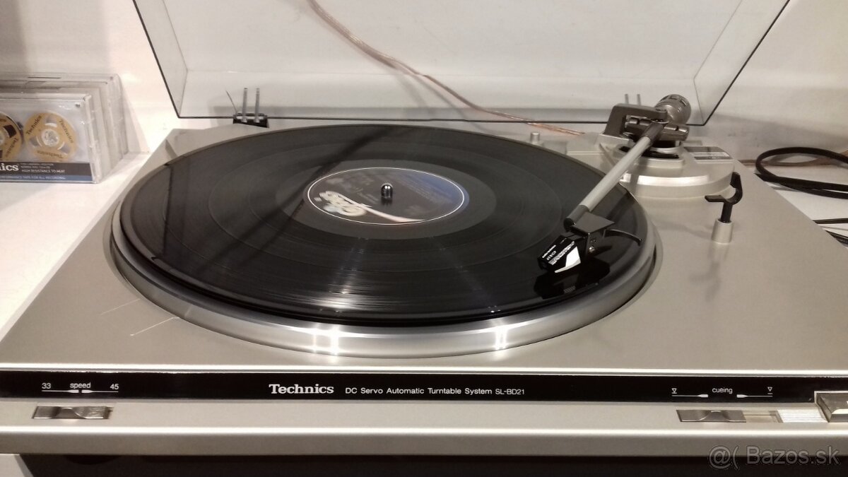 STRIEBORNY gramofon TECHNICS SL-BD21, DC servo, Japan, AG27 - 6