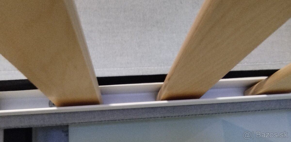 zvysena kovova postel Ikea Vitval, 90x200 cm - 6