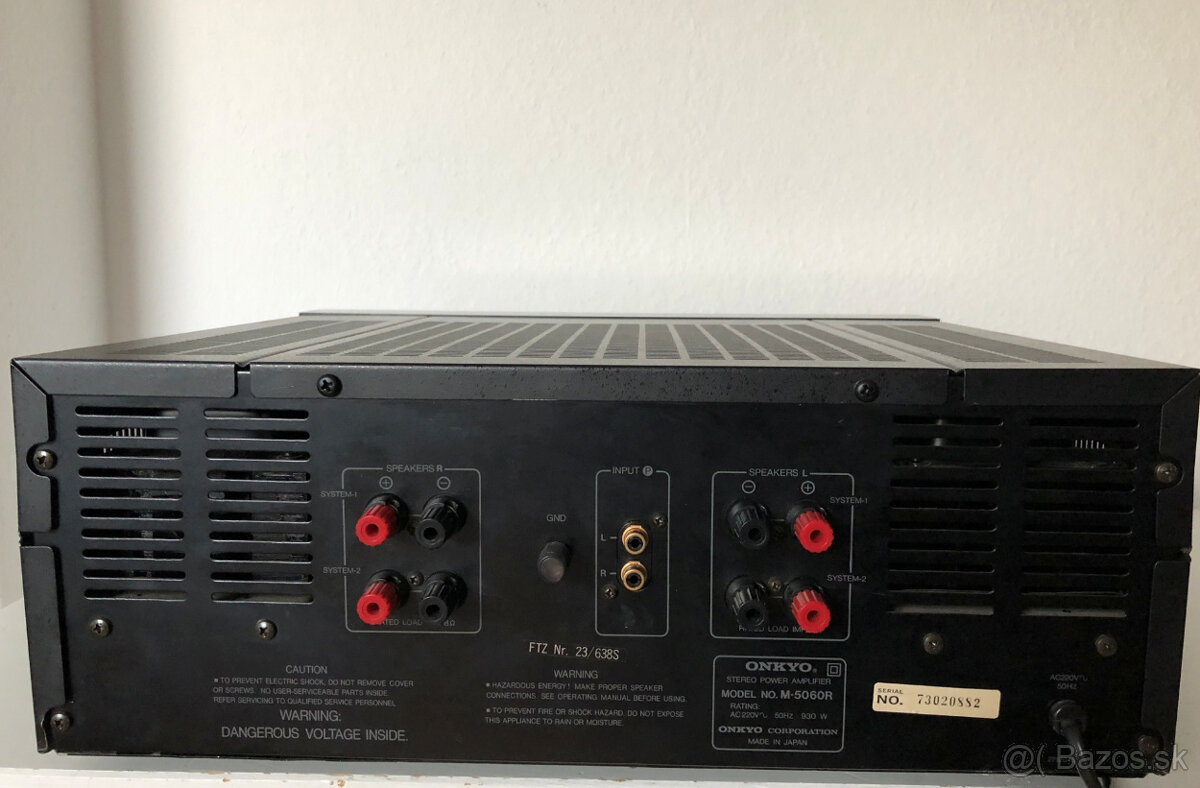 Predam Onkyo P3060R a M5060R Integra - 6