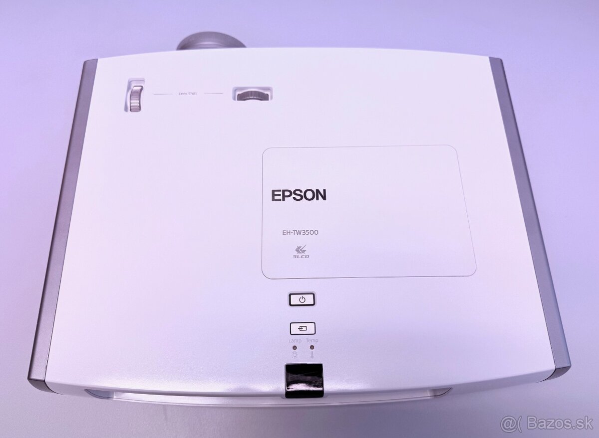 Epson EH-TW3500 -3LCD, 1920x1080, 36 000:1,nová lampa- top - 6