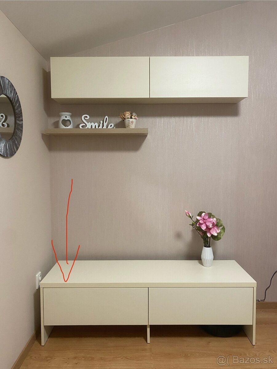 Obývacia stena /nábytok do študentskej izby/ - 6