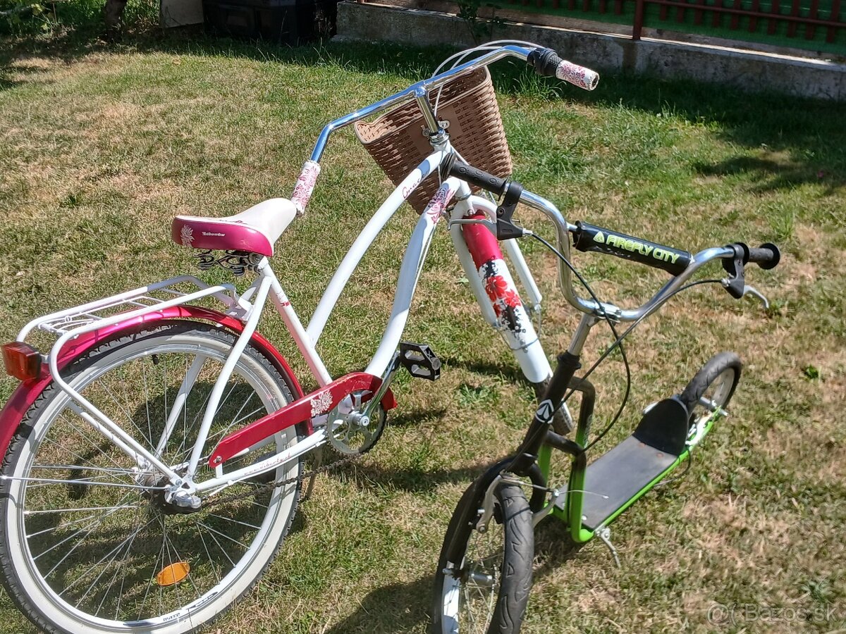 mestský bicykel + kolobežka - 6