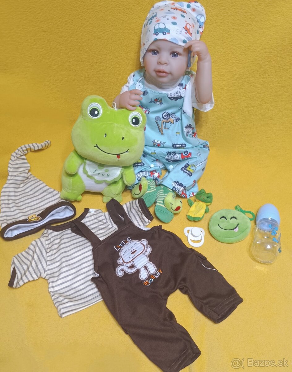 Realistická bábika chlapec Gabko - 6