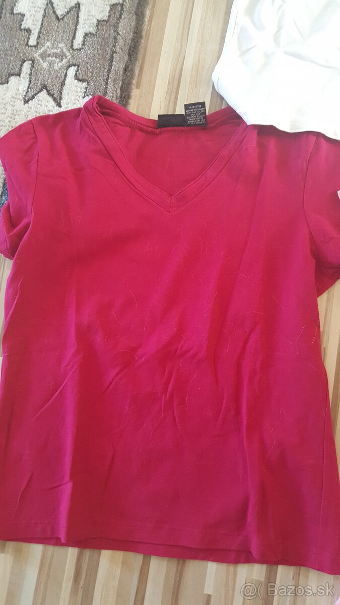 5ks Tričká krátky rukáv veľ.S - 6