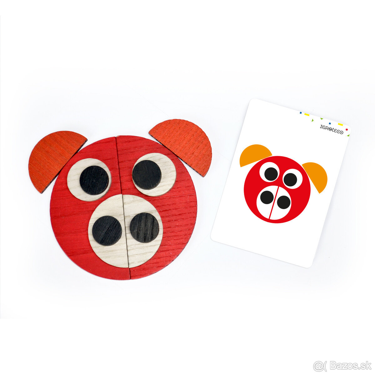 Drevená mozaika pre deti, nová, nerozbalená - 6