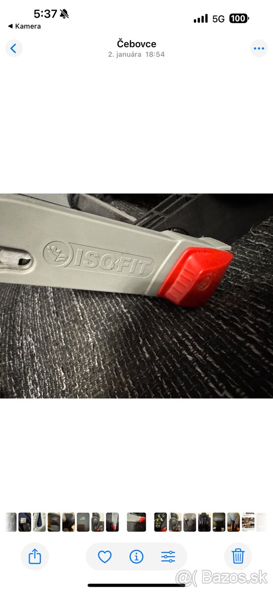 Römer Britax autosedacka - 6