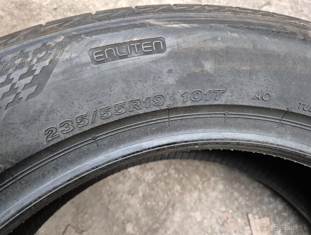 235/55 r19 letné 2 ks BRIDGESTONE - nejazdené - 6