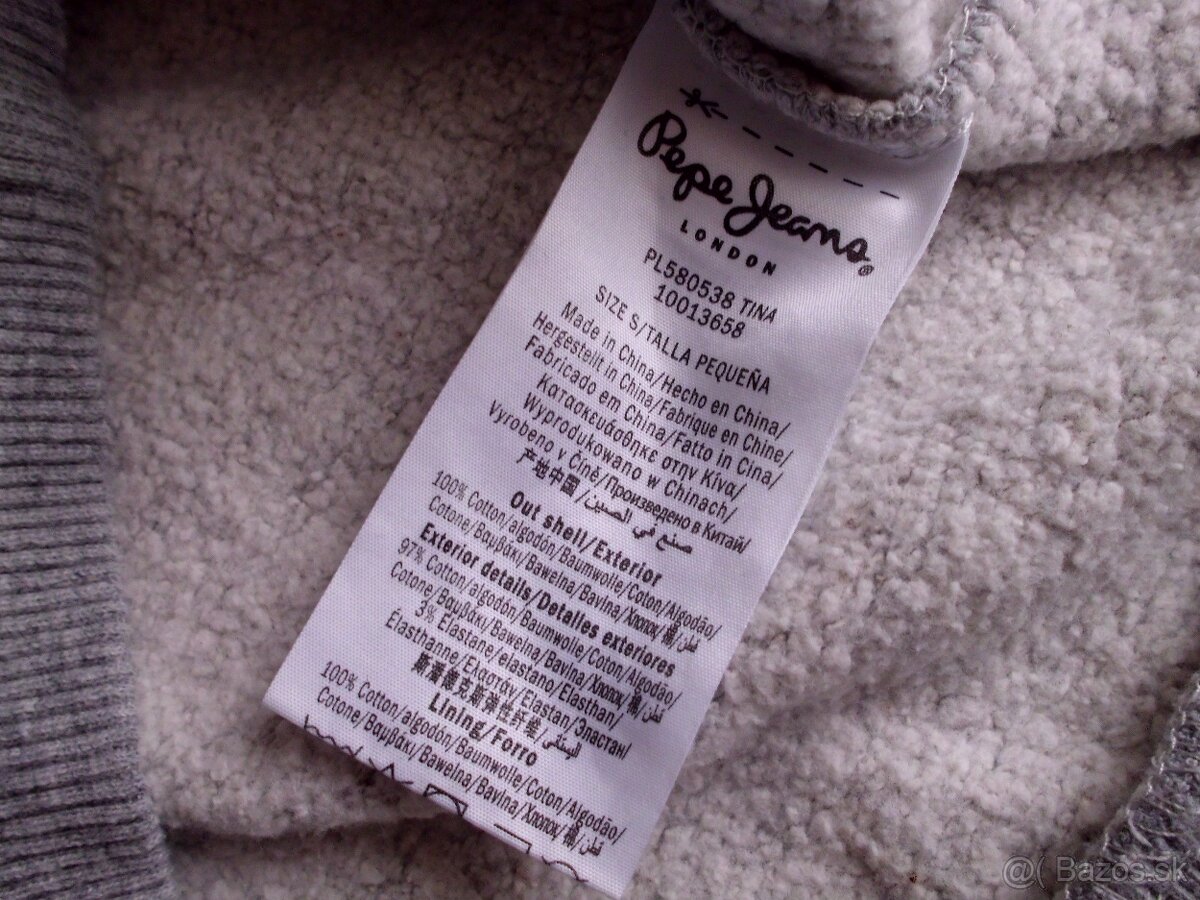 Pepe Jeans dámska mikina S-M - 6