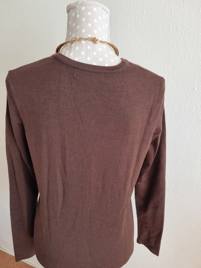 nový tmavohnedý svetrík Michael Kors veľ.v M - 6