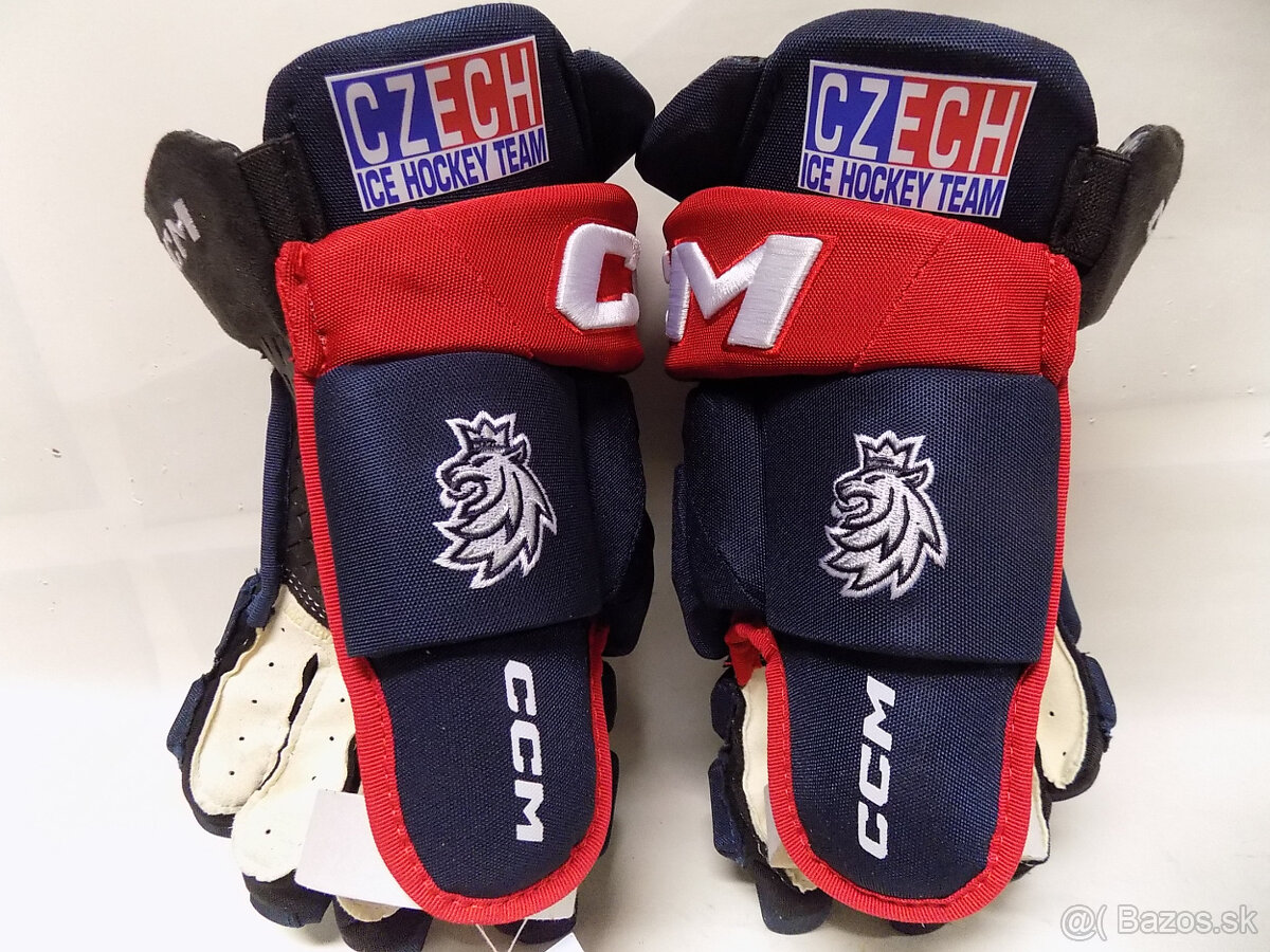 Profi rukavice CCM FT6 PRO (CZECH REPUBLIC) - vel. 14 palců - 6