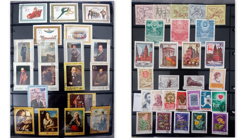 Predám poštové známky CCCP 1084 ks - 6