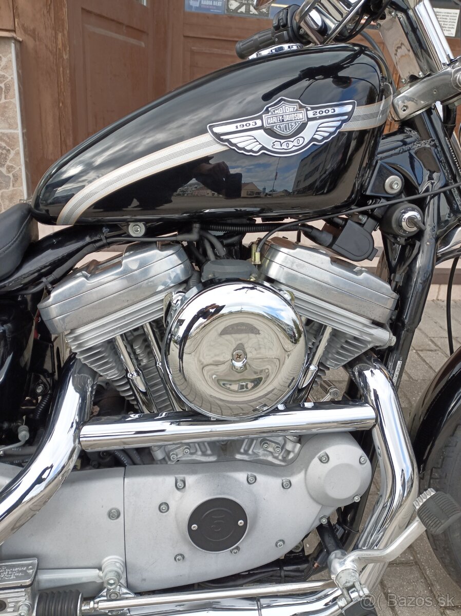 Harley Davidson Sportster XL 883 Custom EU verze 100 LET - 6