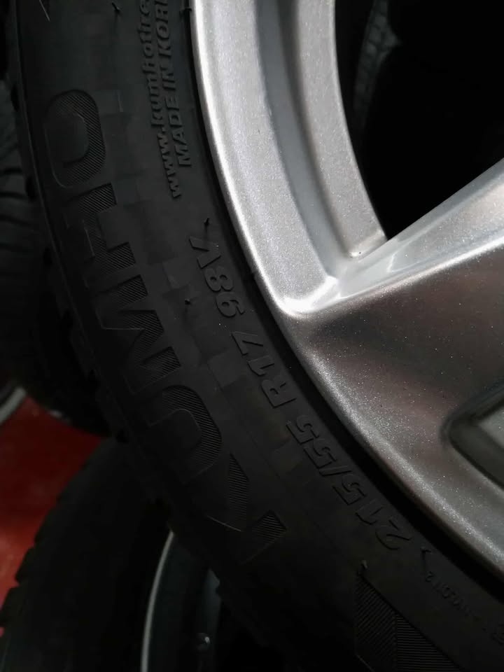 17" alu SUBARU + zimné pneu SUPER stav. - 6