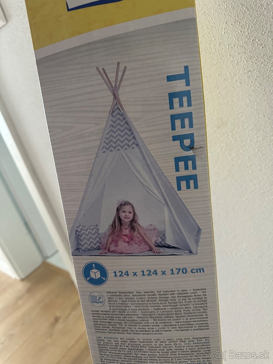 Teepee detský stan - 6