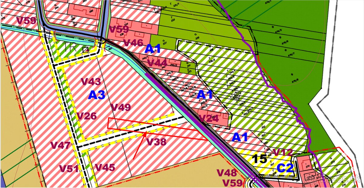 STAVEBNÝ POZEMOK 1.044 m2 - ĽUBIŠA - 6
