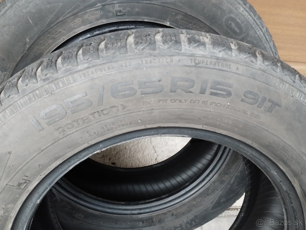 Zimné pneu 195/65 R15 - 6