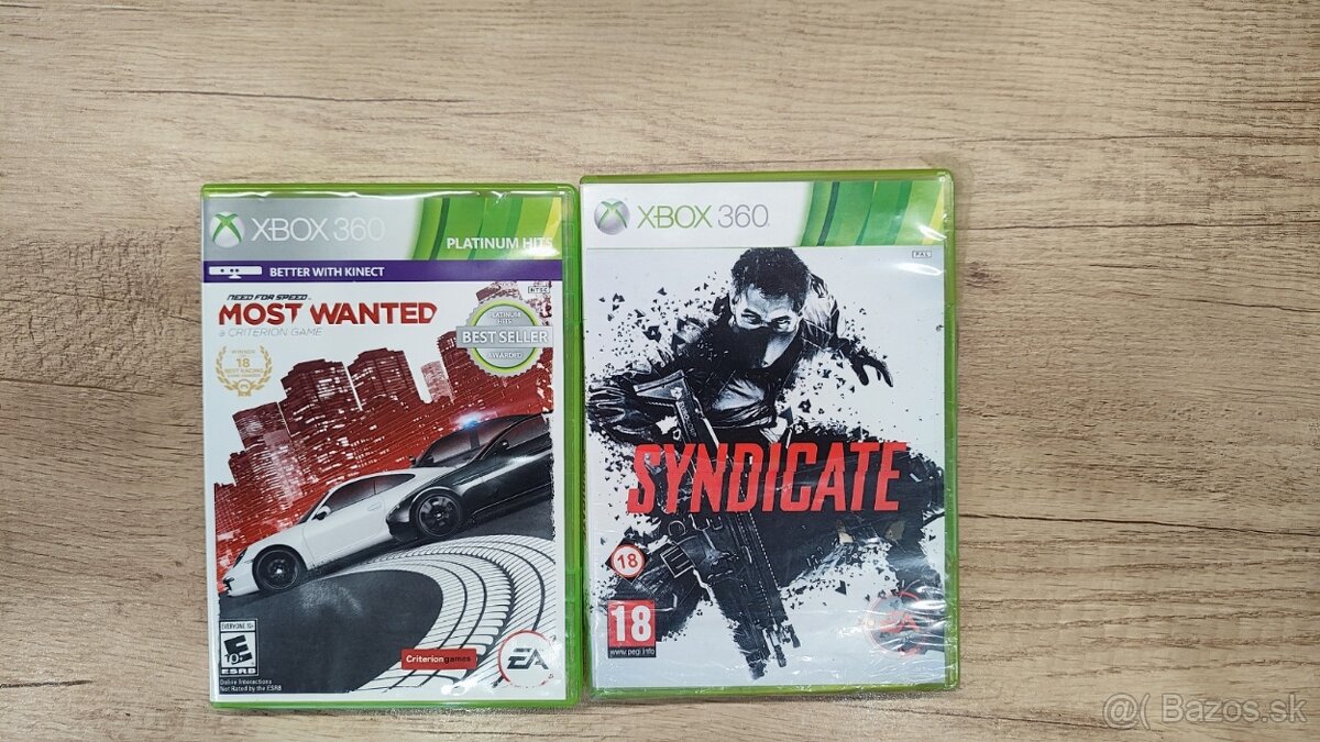 Xbox 360 + 2 wireless ovládače + 2 hry - 6