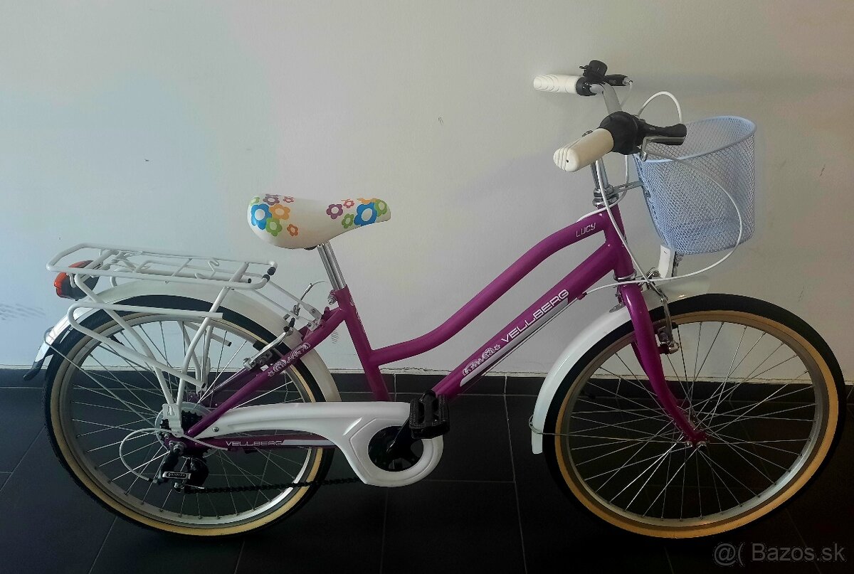 Dievčenský bicykel 24" - 6