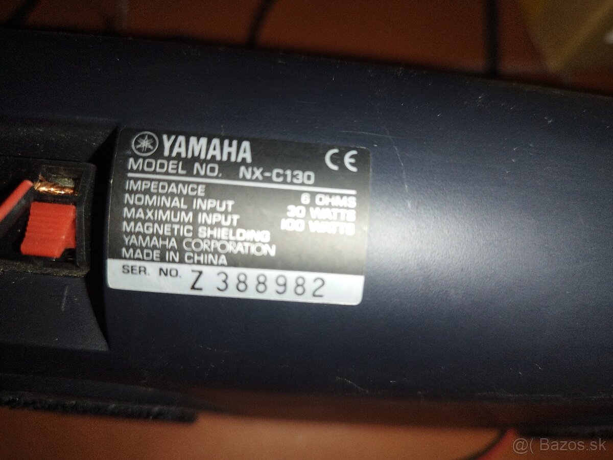 Kompletná zvuková zostava Yamaha + Jamo + Philips DVD – 5.1, - 6