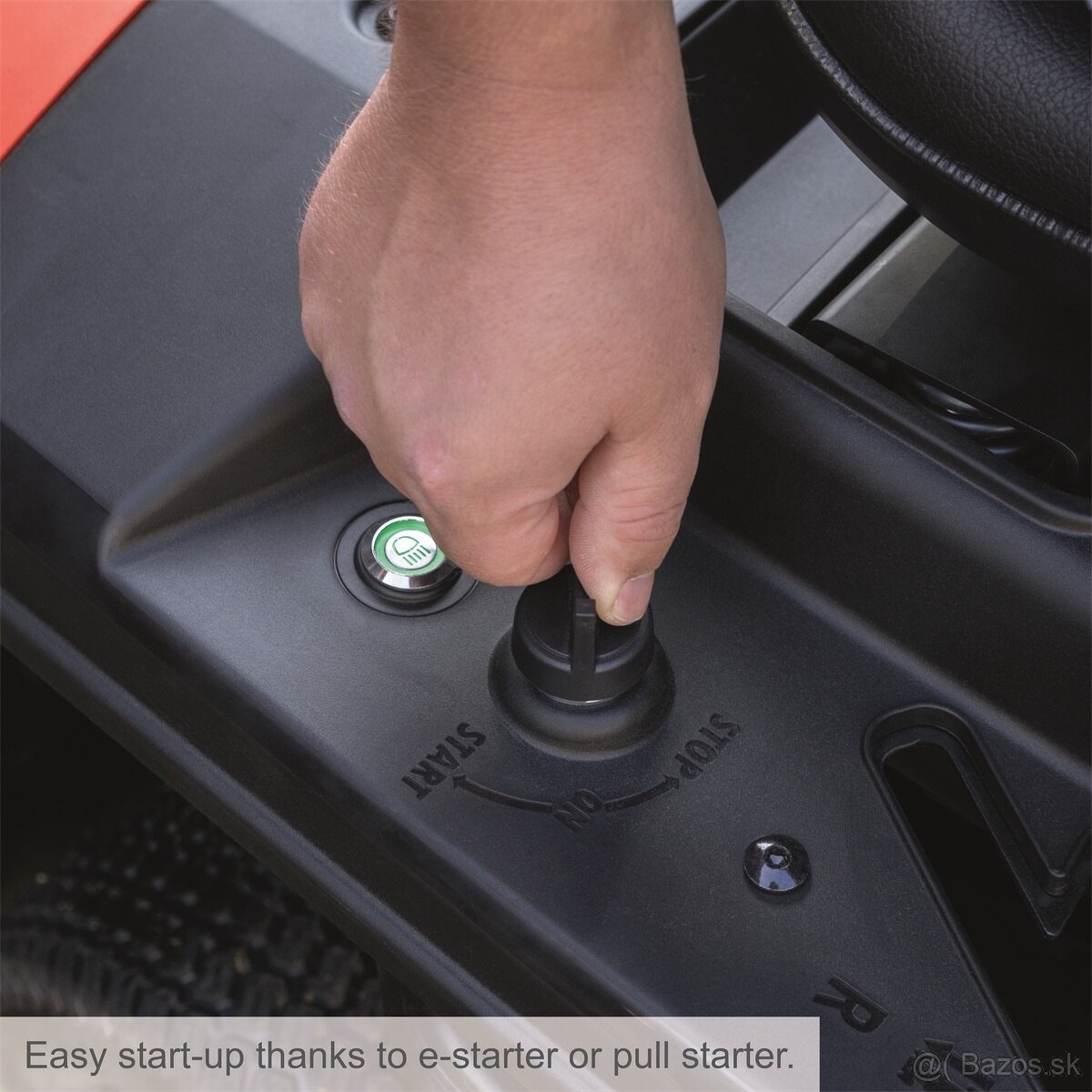 Trávny rider kosačka - 6