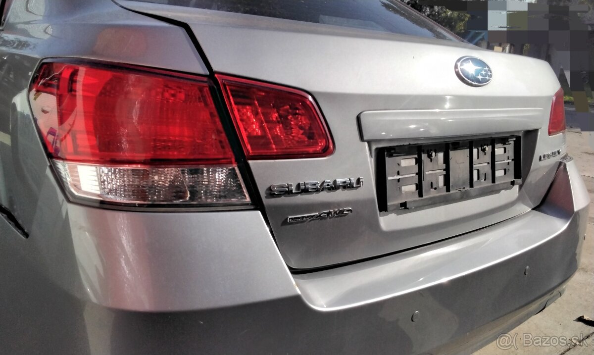 SUBARU LEGACY 2.5 AWD 2010 predám MOTOR EJ25, DVERE, 4X4 - 6