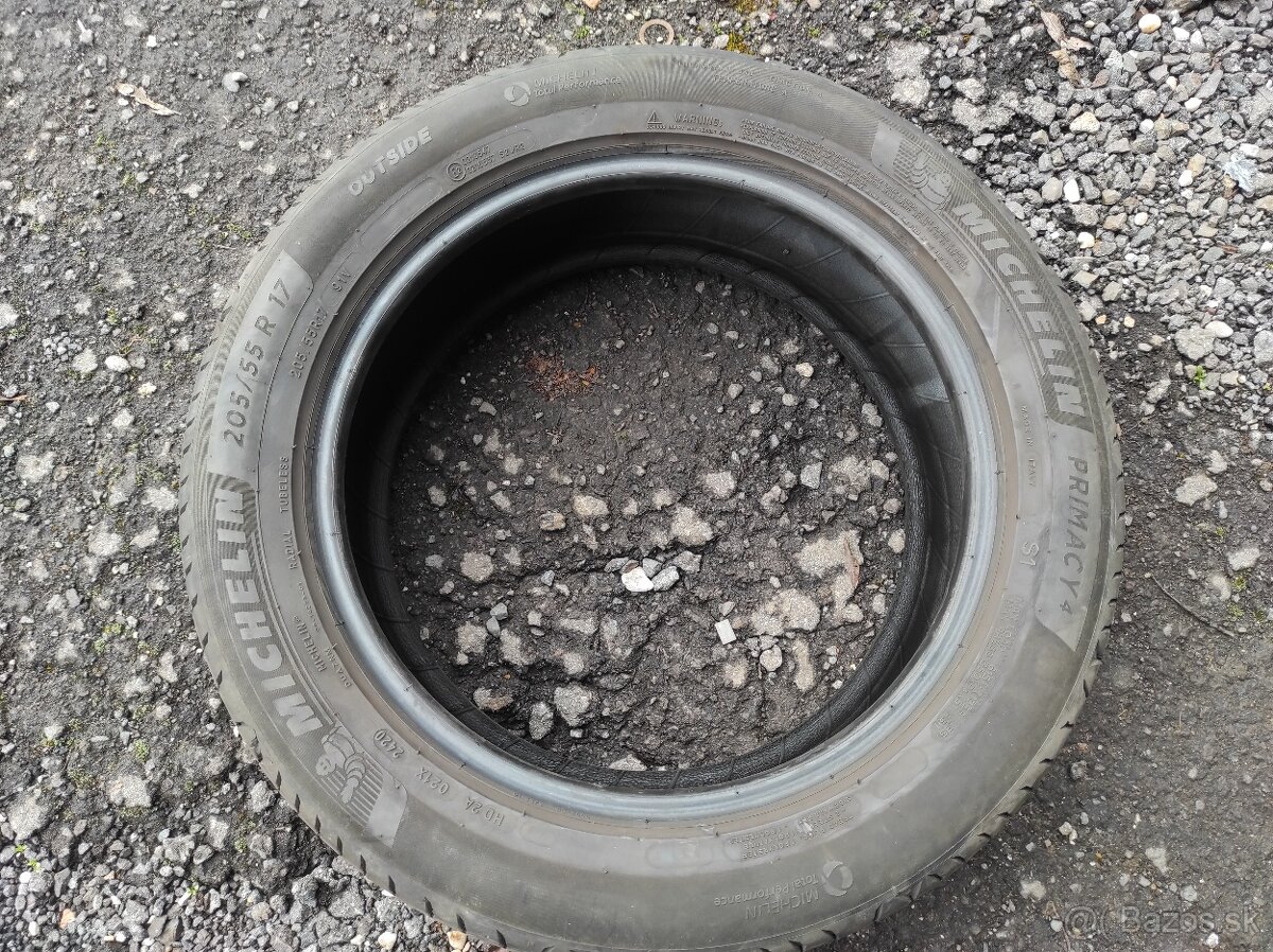 Letne pneu 205/55 R17 Michelin 4ks - 6