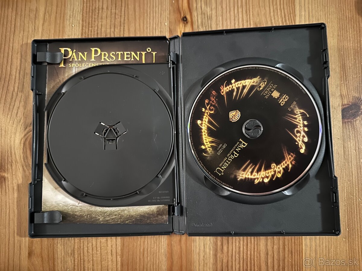 Originál DVD Pán Prsteňov Spoločenstvo Prsteňa - 6