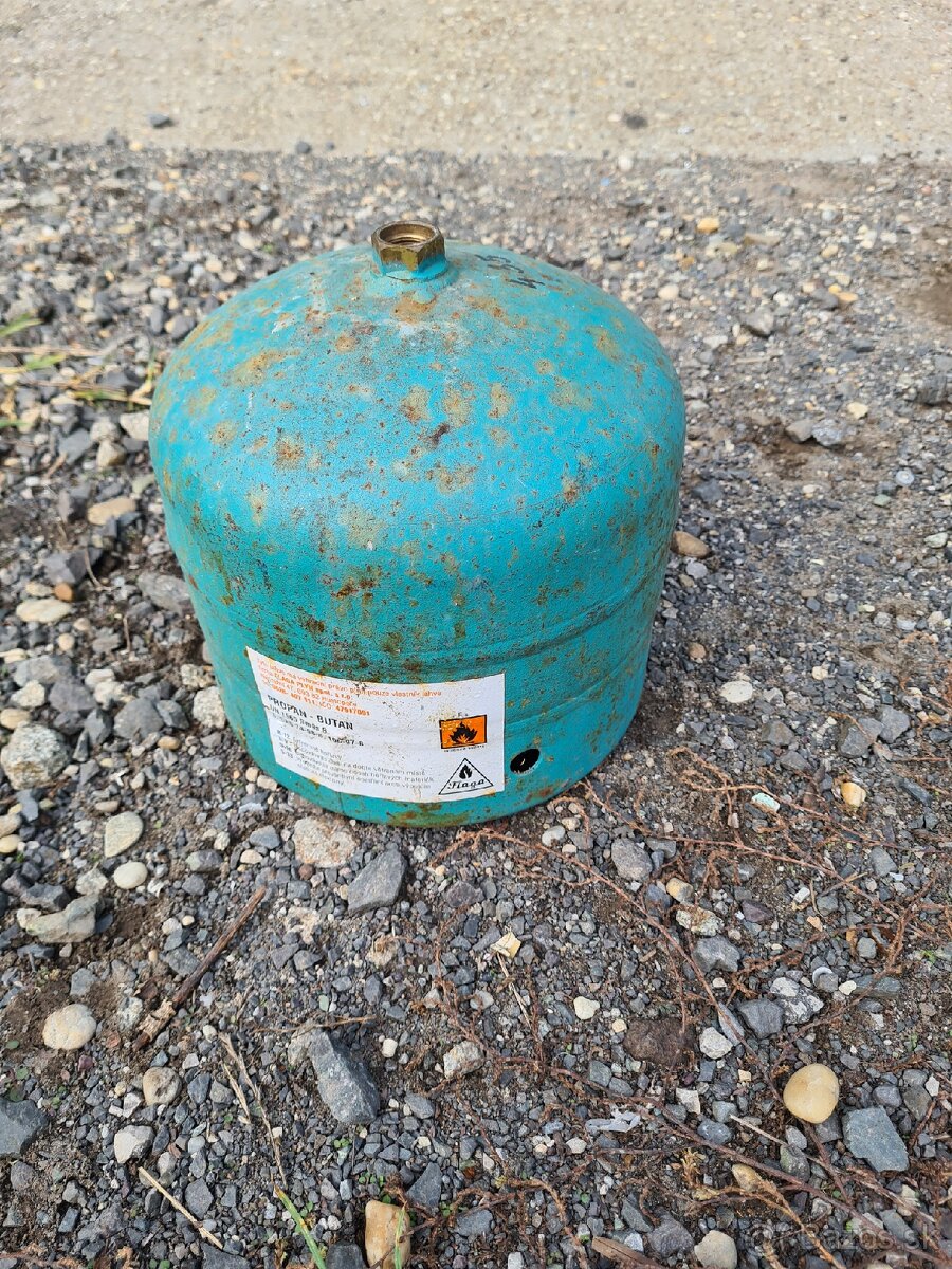 Propán butanova flasa 2kg - 6