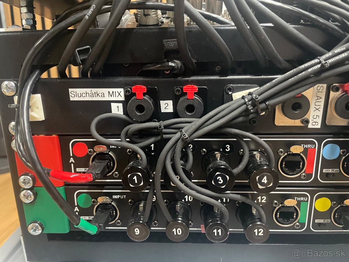 Režie - vč.IN EAR a výstupů do - FoH - 6