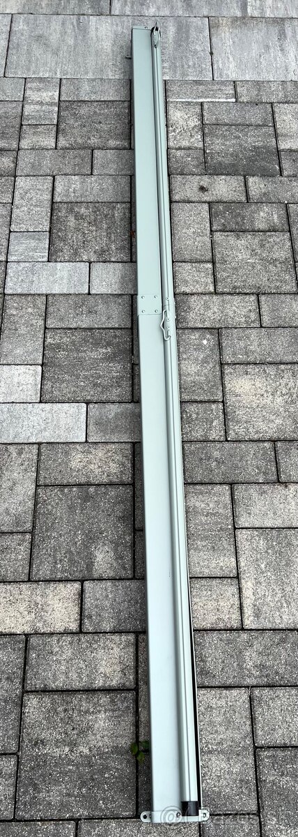 Bočná čierna výsuvná markíza 200x600cm - 6