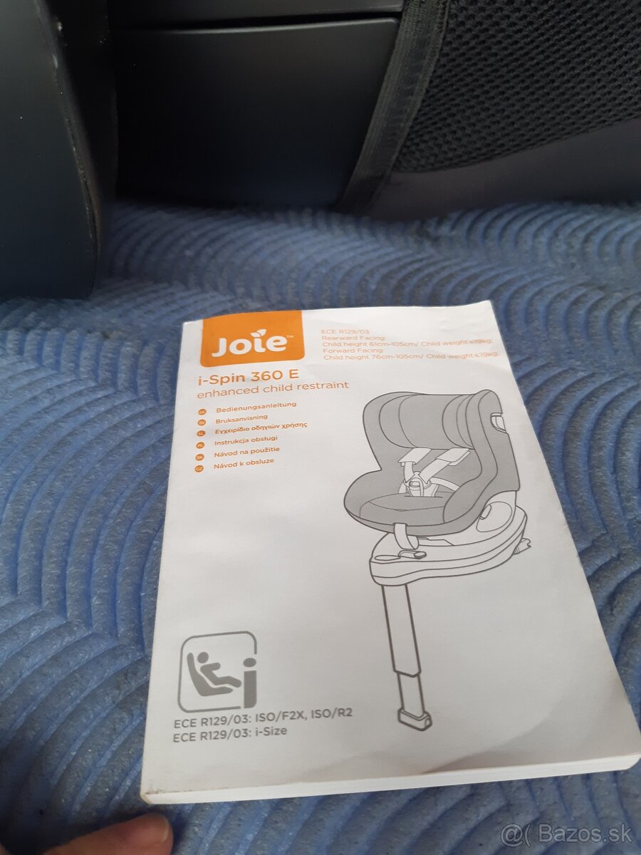 Detská autosedačka Joie i-spin 360 - 6