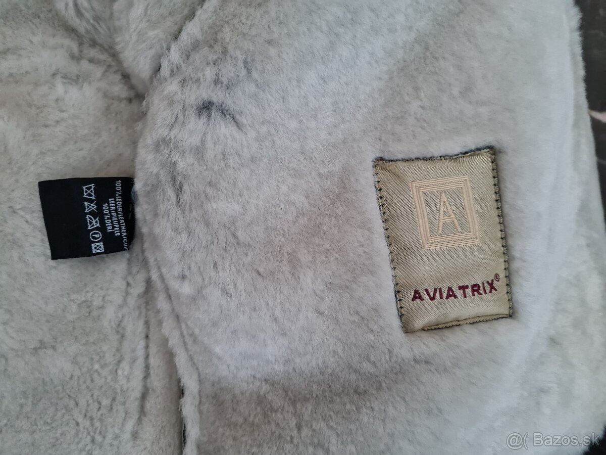 Predám značkovú kvalitnú pilotnú bundu AVIATRIX - XL/XXL - 6