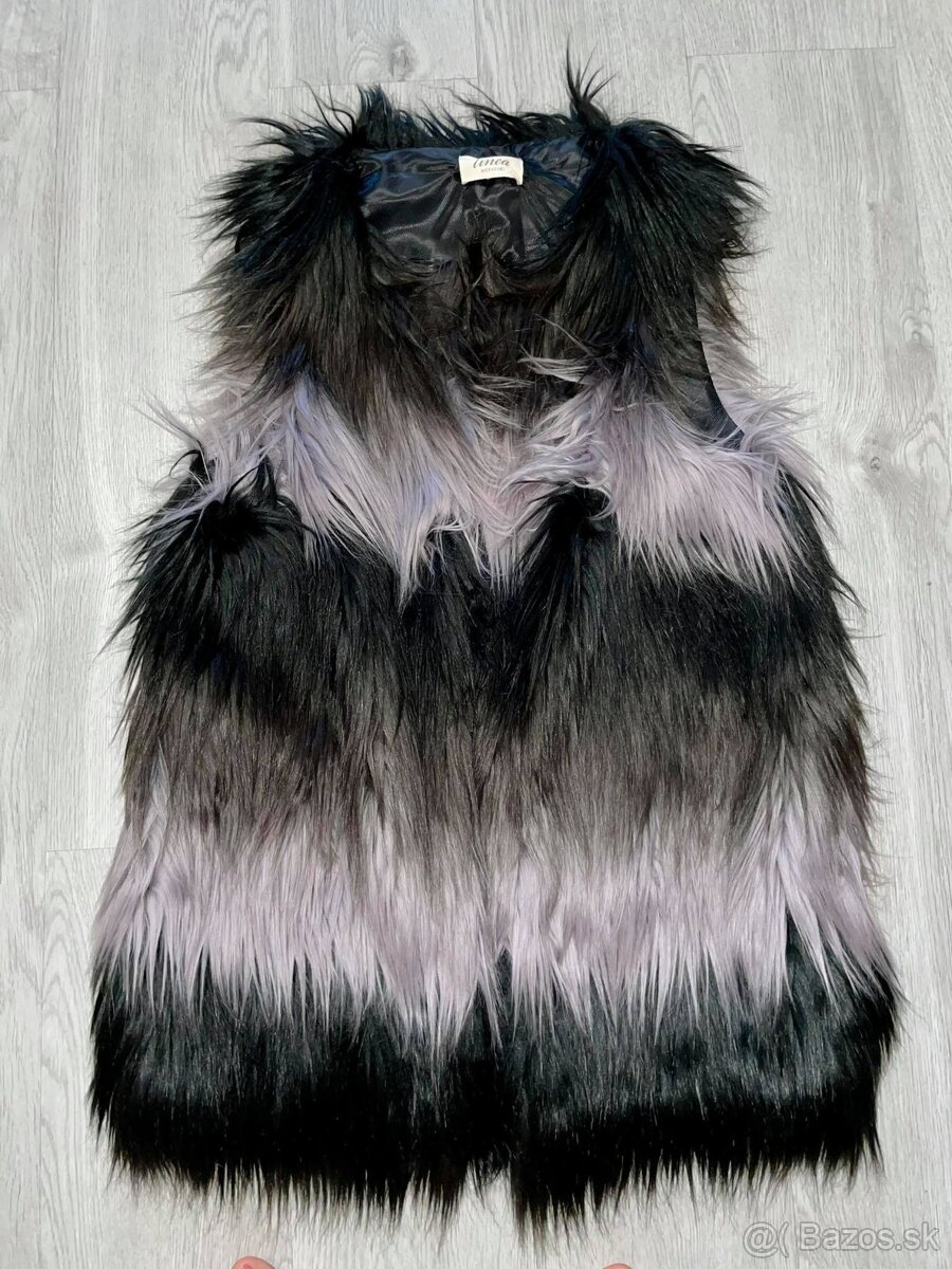 linea weekend london damska kozusinova zimna vesta-bunda - 6