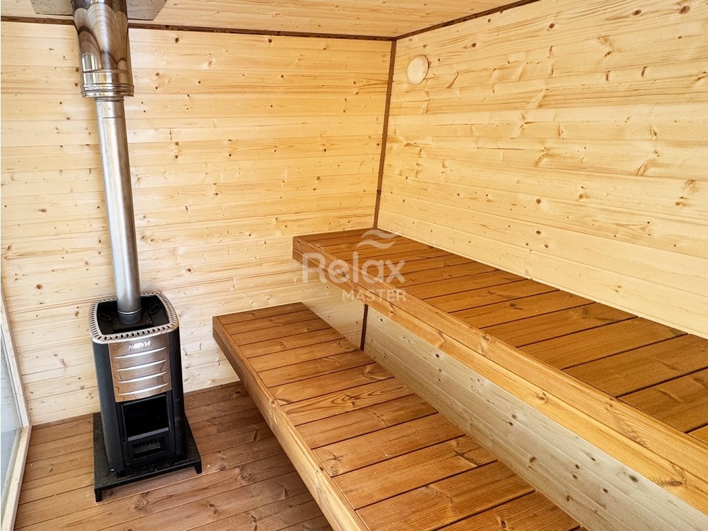 ModulSauna 240 × 250 zo smreku - 6