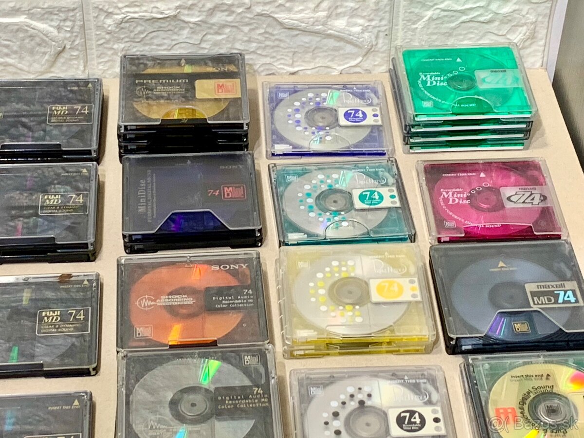 Sony. Maxell. TDK. BASF. FUJI … minidisk - 6