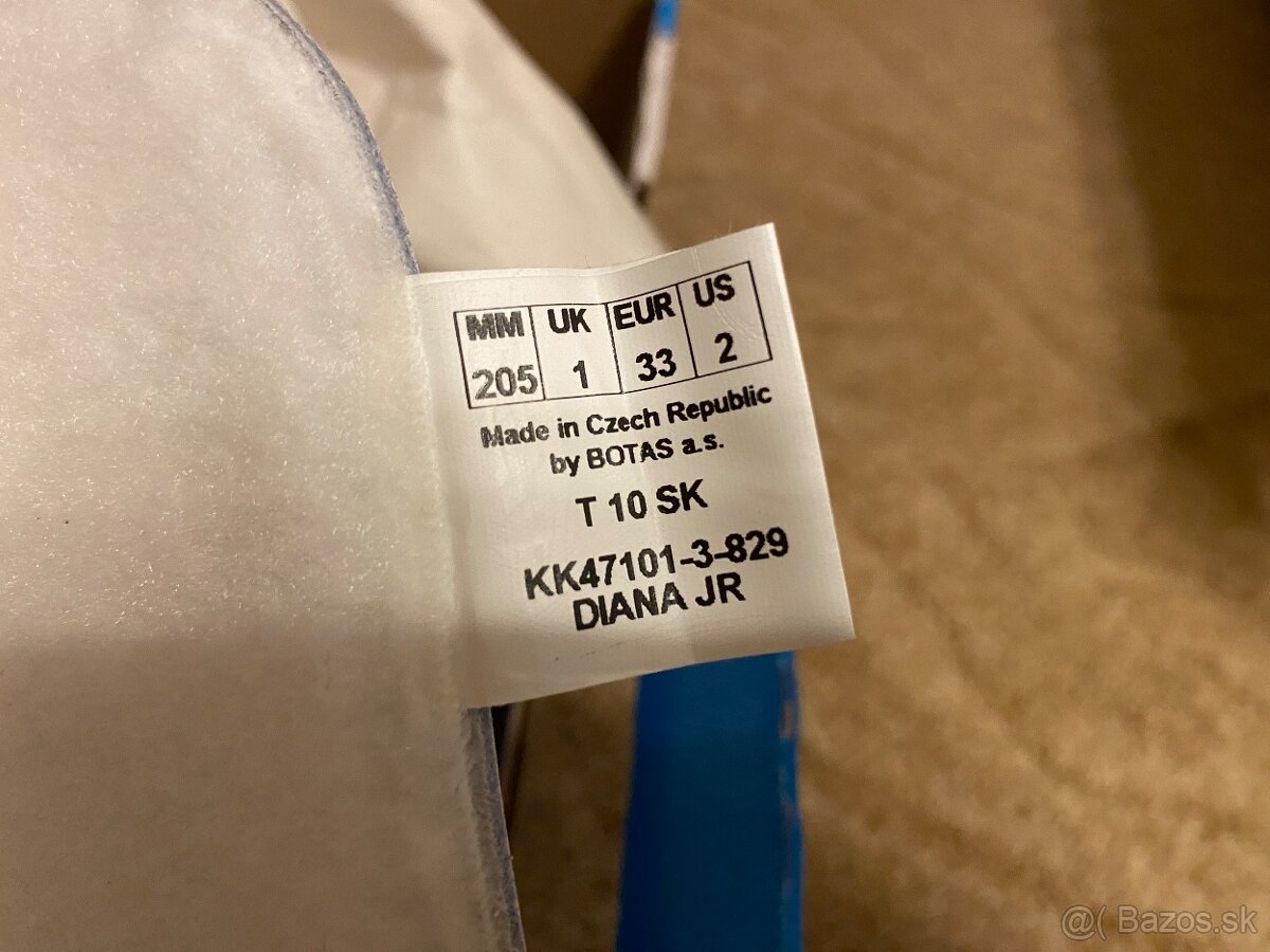 Korčule BOTAS DIANA velk 33 NOVÉ - 6