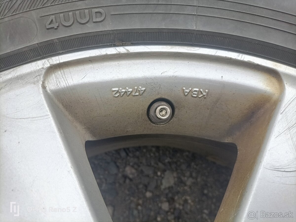 Elektróny + zimné pneumatiky 5x108 R16 mám 3ks - 6