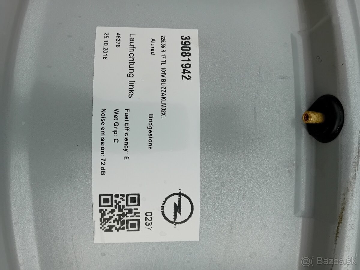 Org. Opel 17" 5x115 - 6